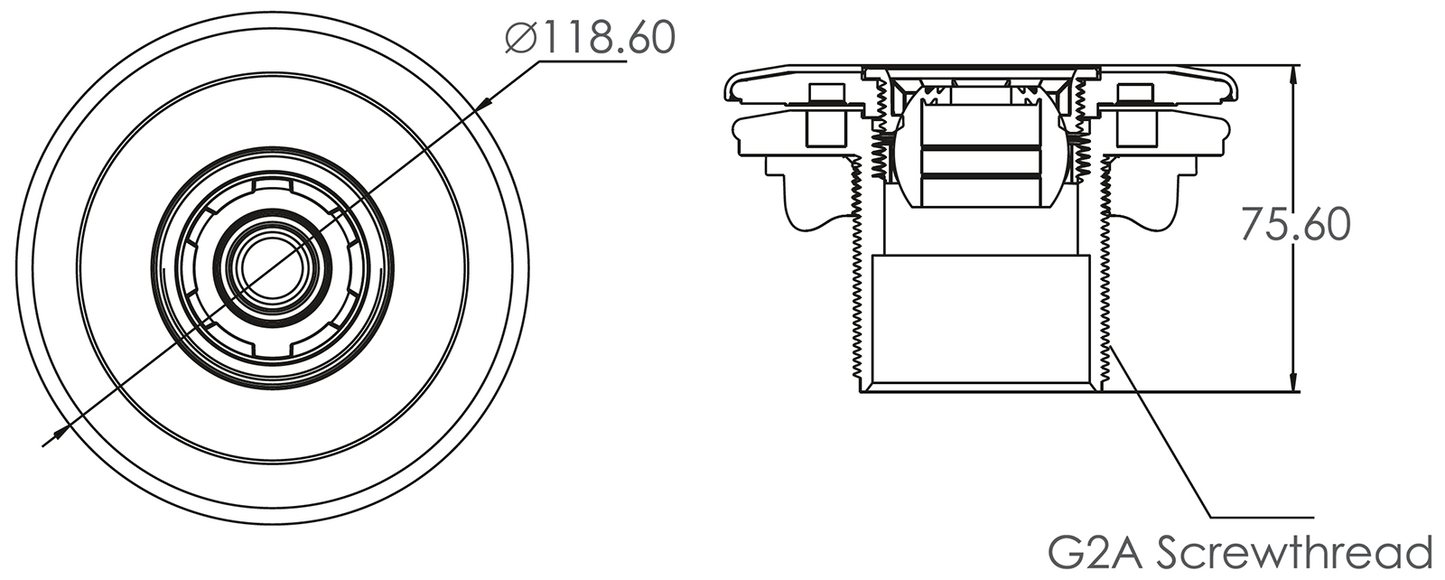 Refulare pisc Liner PREMIUM 2" FEXT/contrapiuliță EM4415