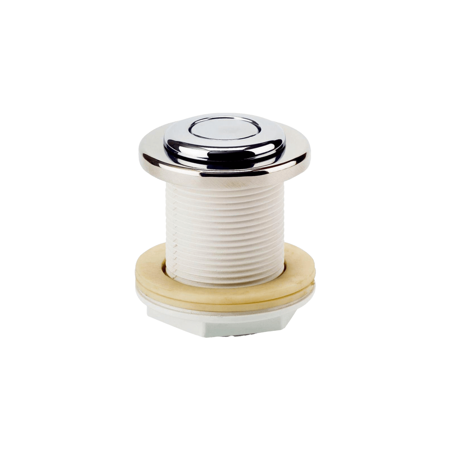 Buton pneumatic MINI cromat