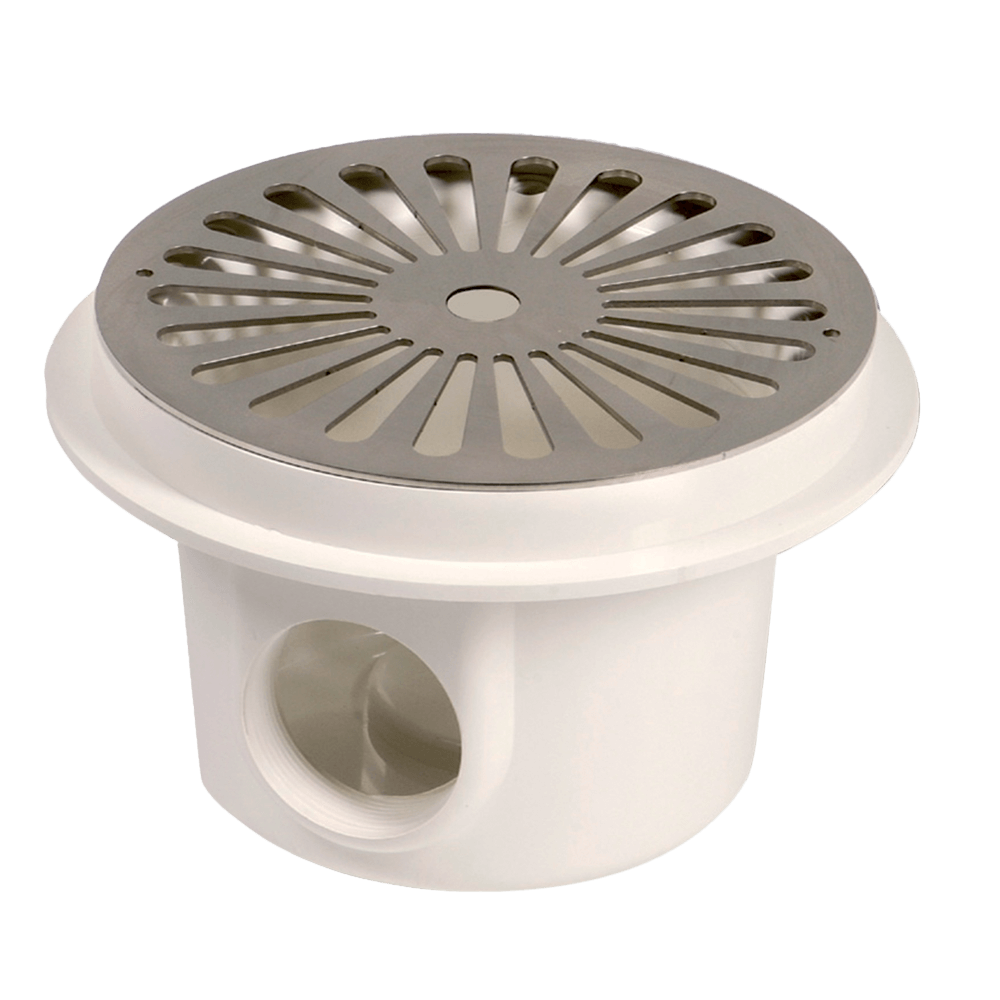 Sifon golire pisc cu grilă INOX316 - Ø200mm 1½"