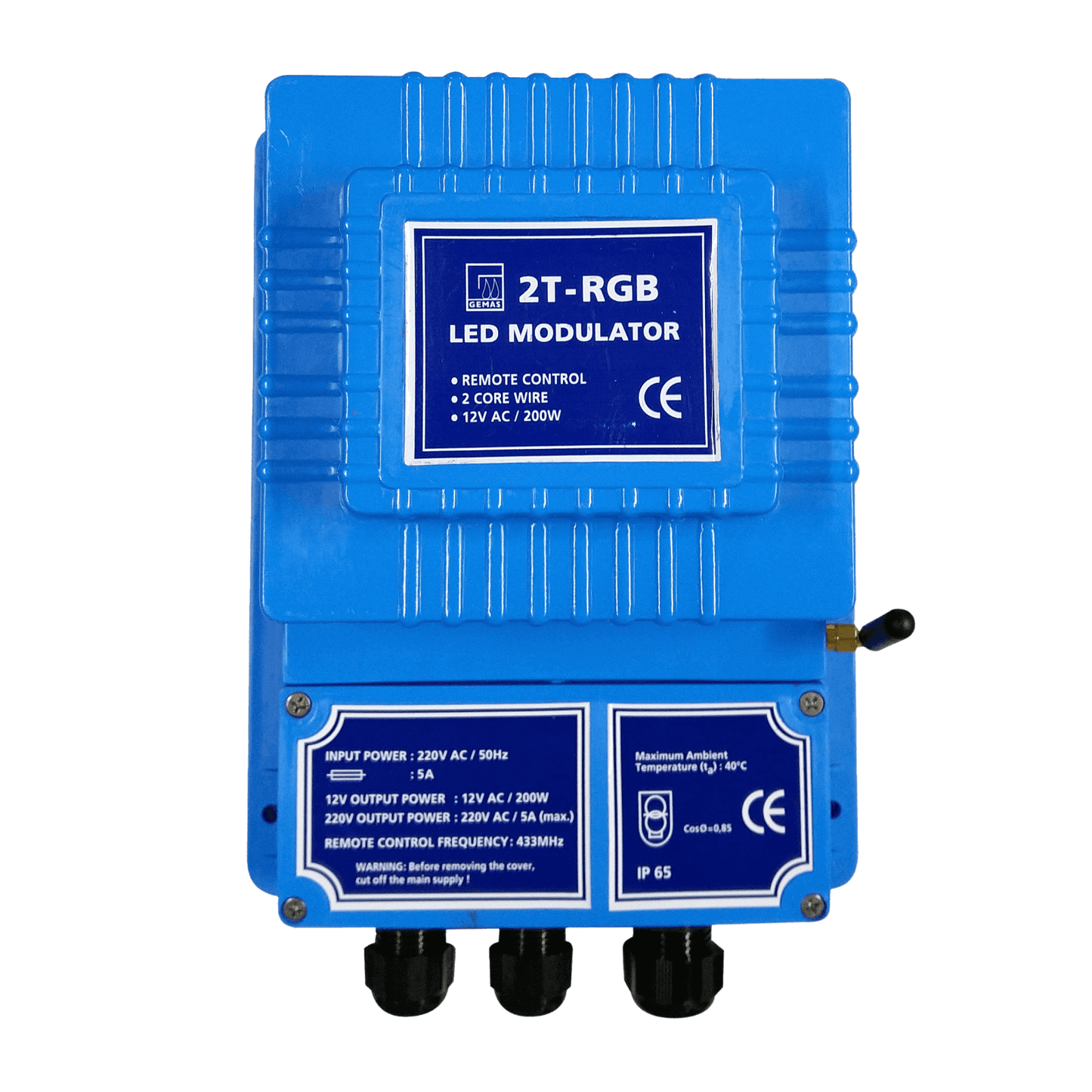 Modulator LED cu transf. Și telecomandă max.200W