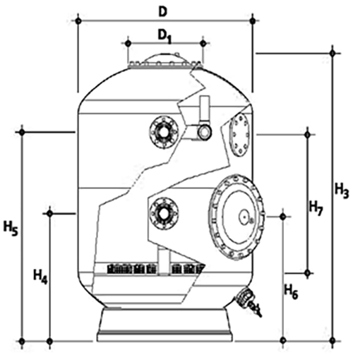Filtru piscină TRB Norm