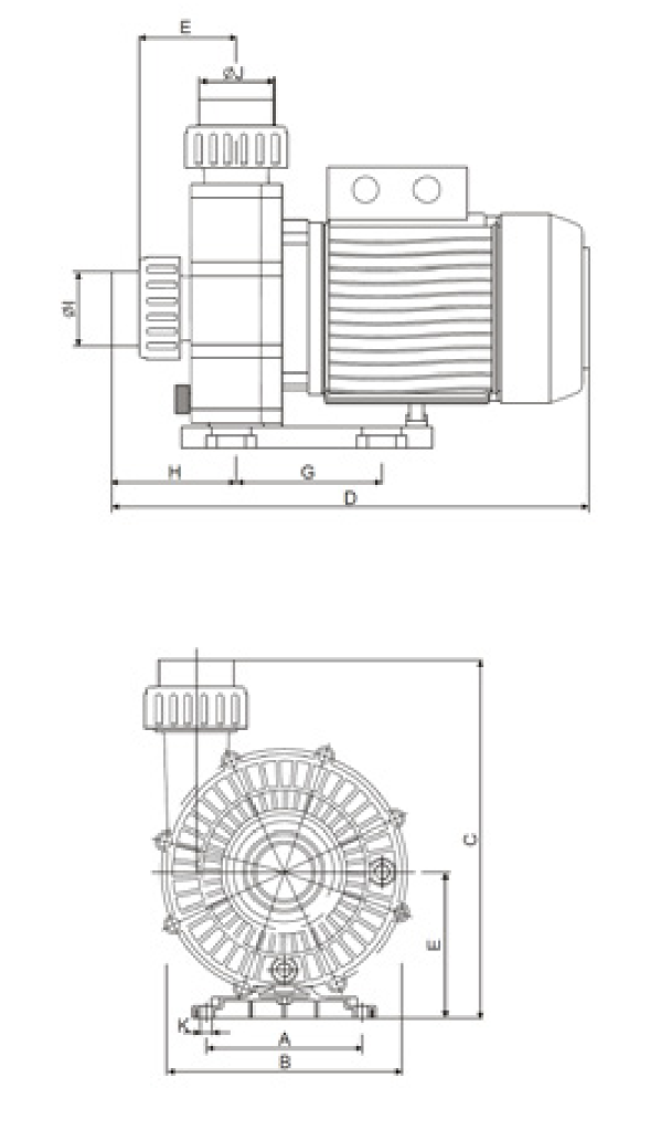 AQUAJET Mini 21m3/h H-12m 1,5CP230V