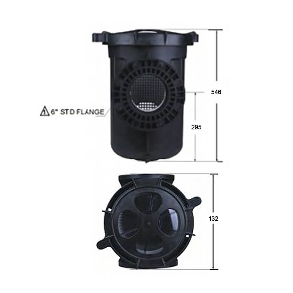 Prefiltru Giant PP DN 150/150 40L
