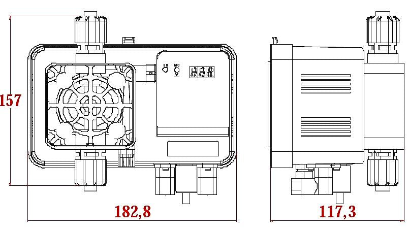 Dozator membrană Microdos ME1-CA