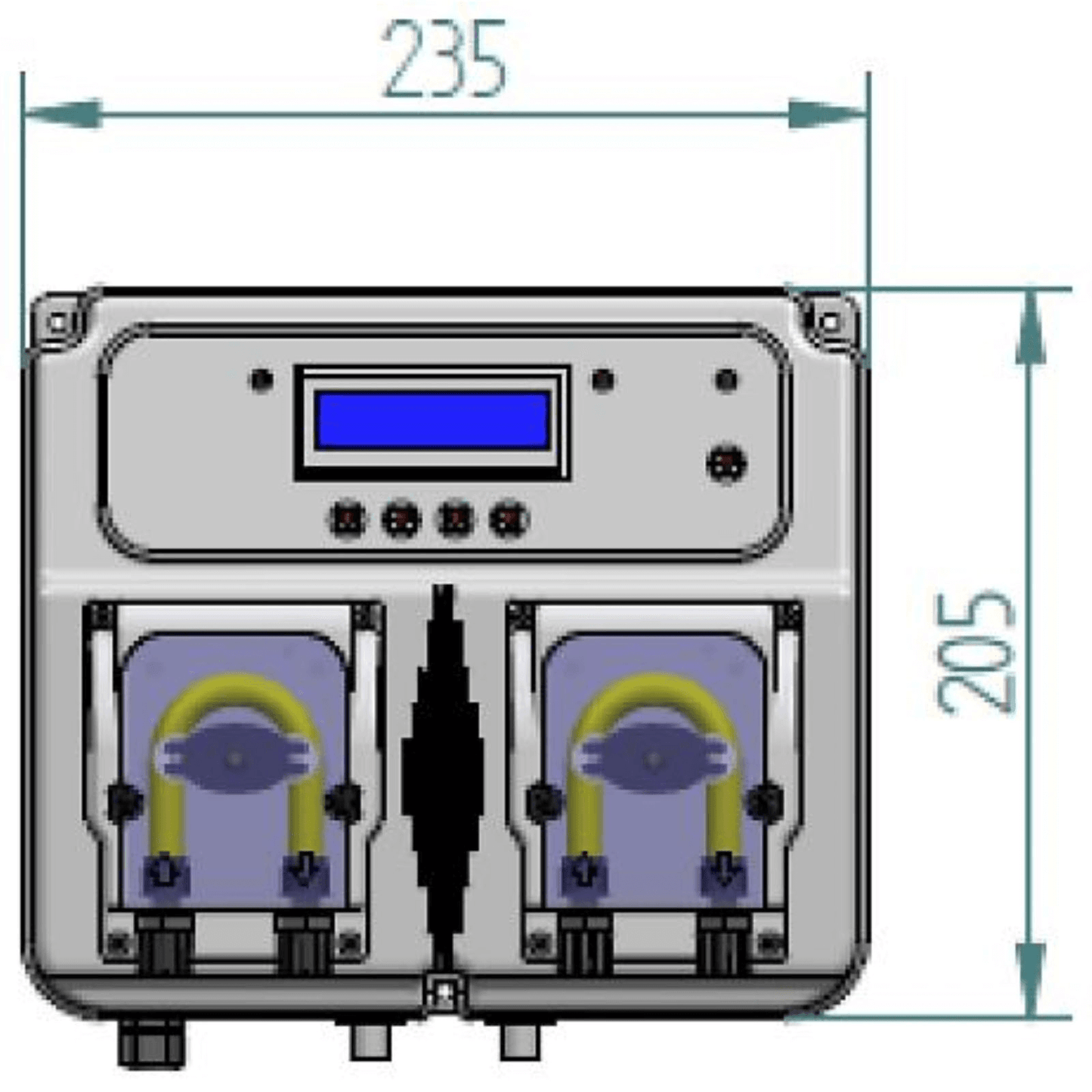 Kit dozator ME Dual PVDF PH/RX