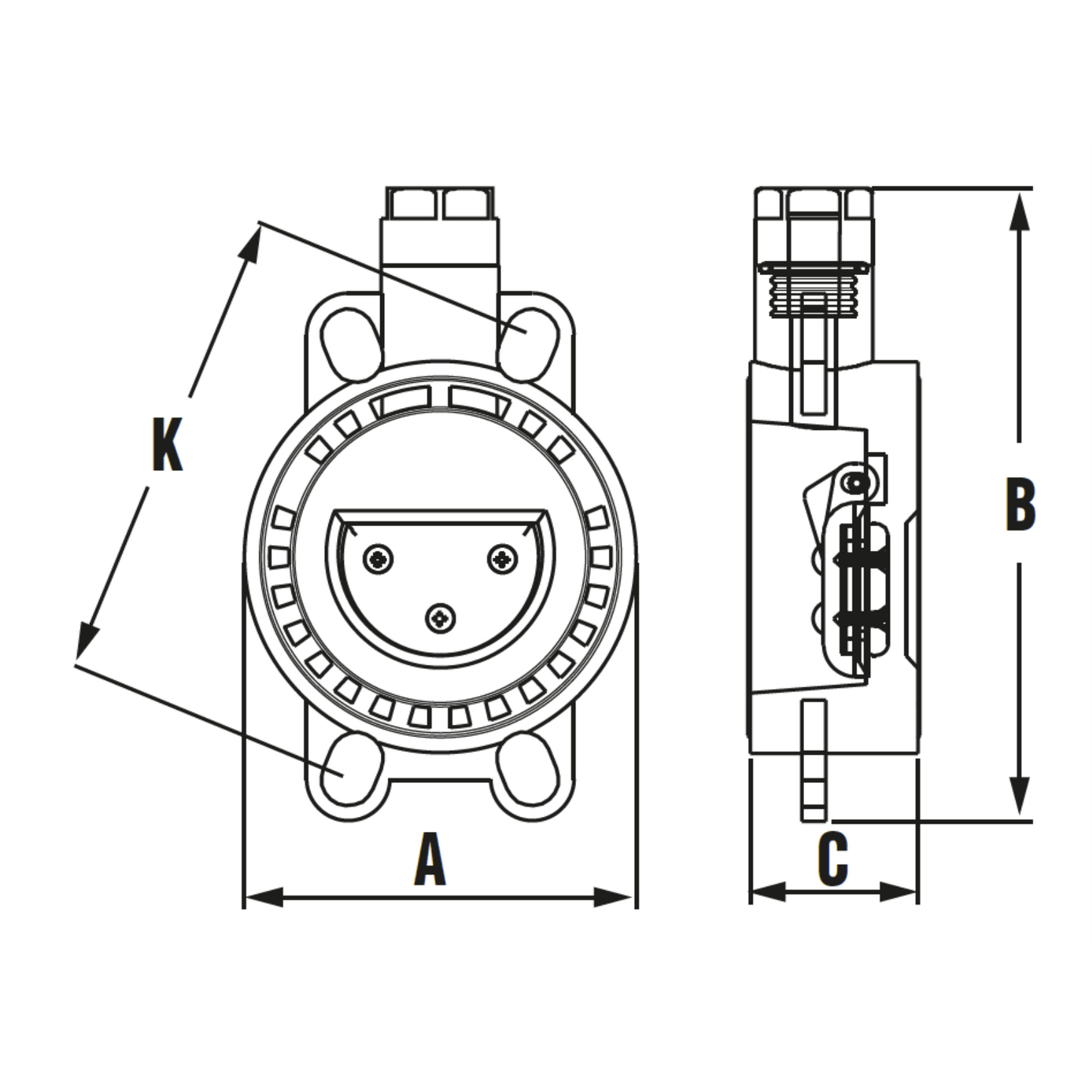 Netvitc System® Clapetă de sens cu arc