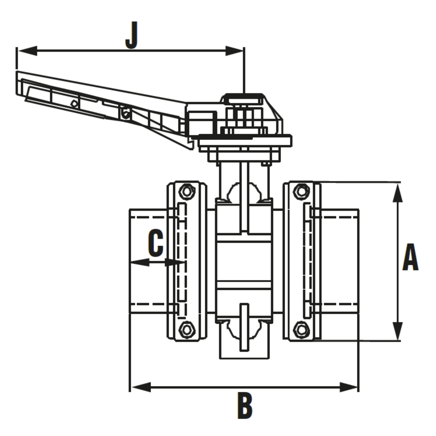 Robinet fluture Netvitc® System