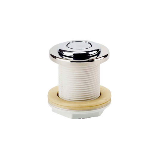 Buton pneumatic MINI cromat