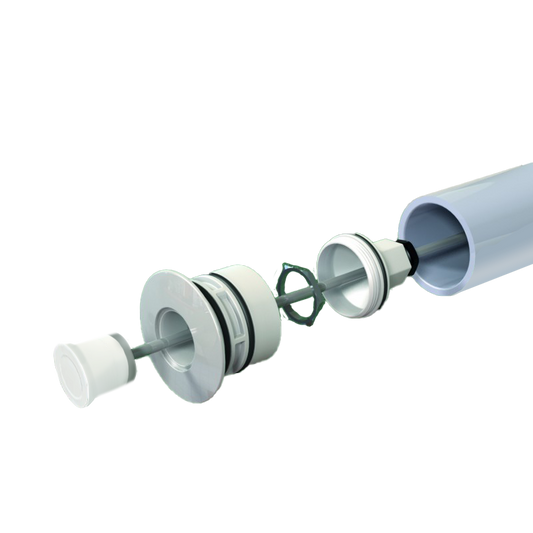 Trecere de perete pentru buton Piezo ABS