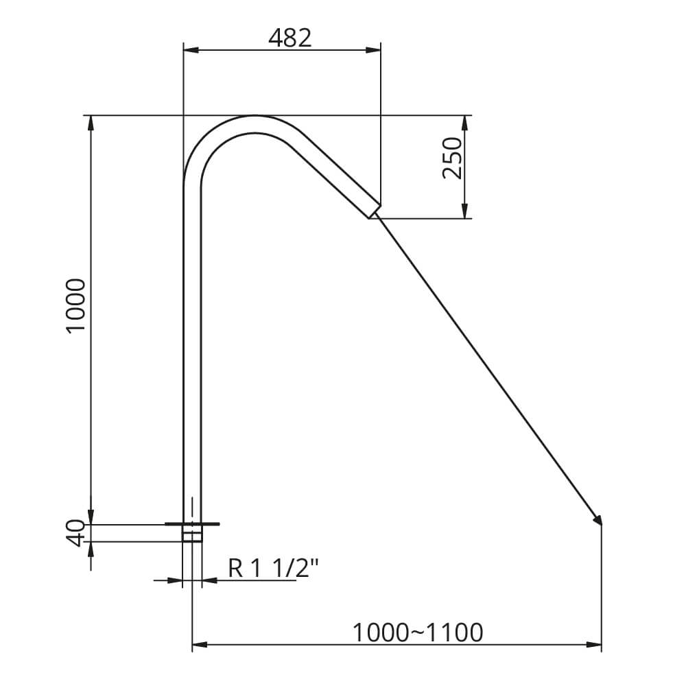 Water Jet Tahiti INOX316 1½"