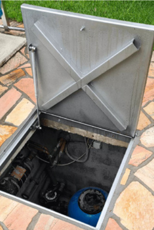 Trapă cămin tehnic din inox