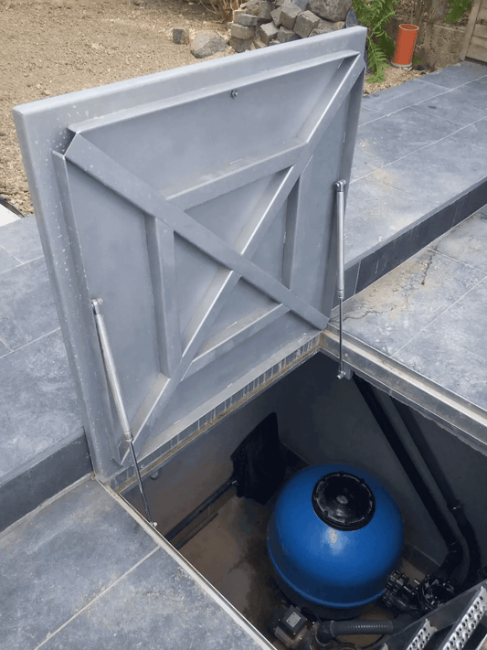 Trapă cămin tehnic din inox