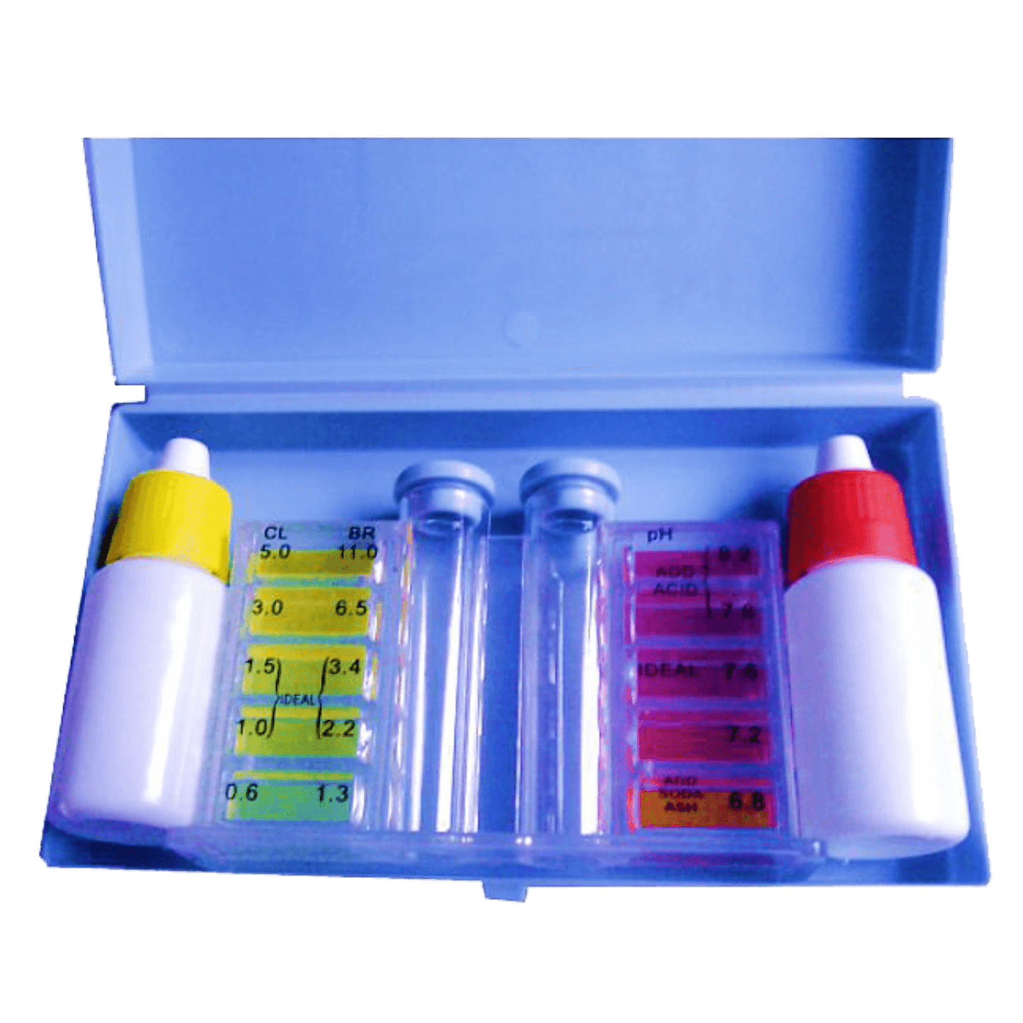 Tester apa cu soluții pH&FrCl/Br
