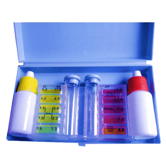 Tester apa cu soluții pH&FrCl/Br