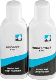 Set pt.curățat și întreținere INOX
